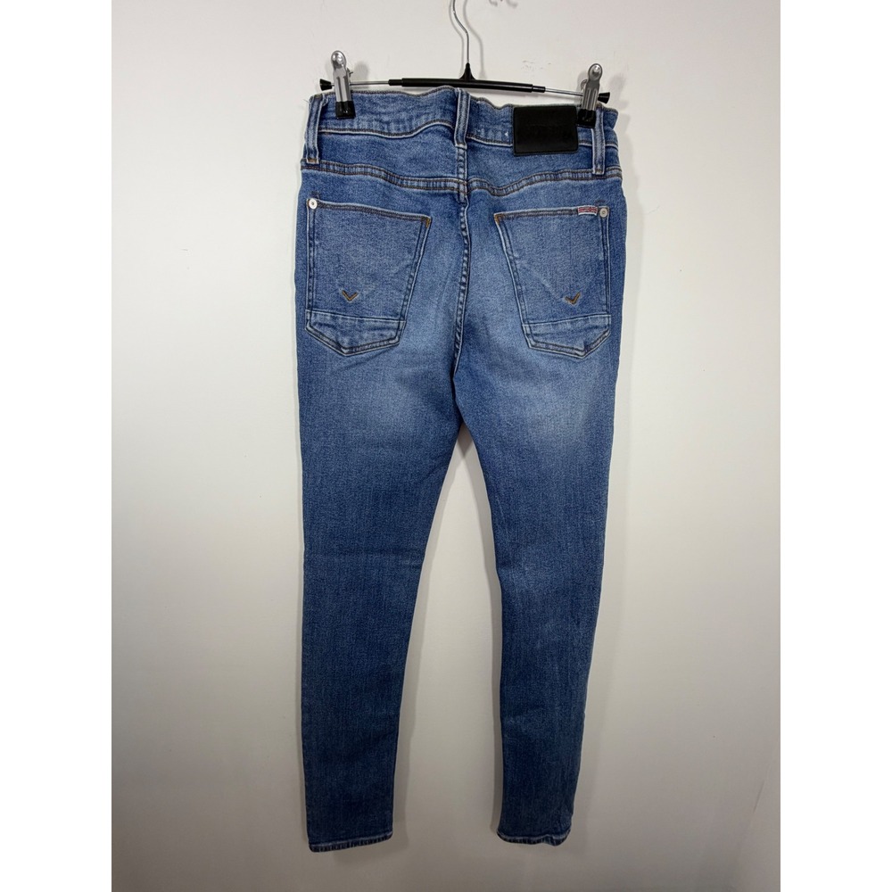 Hudson Ace Skinny Jeans Womens 29 Medium Wash Blue High Rise Stretch Denim
